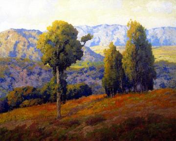 Southern California Hills Artwork by Maurice Braun