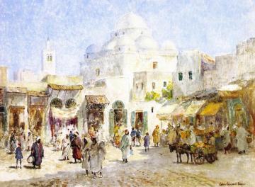 Morocco Artwork by Colin Campbell Cooper