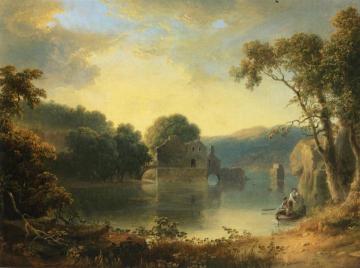 Ruins in a Landscape Artwork by Thomas Doughty