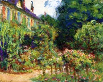 The Artist's House at Giverny Artwork by Claude Oscar Monet