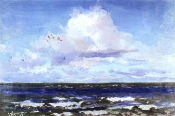 Sea landscape in Palanga Artwork by Leon Jan Wyczolkowski