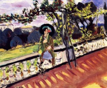 On the Terrace, Parc Liserb Artwork by Henri Matisse
