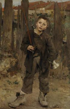 Pas Mèche Artwork by Jules Bastien-Lepage