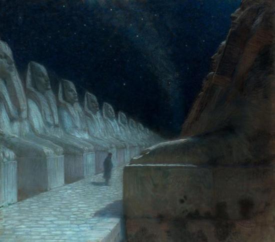 The Way Of Silence Artwork by Frantisek Kupka