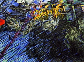 States Of Mind Ii - Those Who Stay Artwork by Umberto Boccioni
