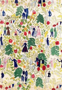 A Walk In The Woods Artwork by Raoul Dufy