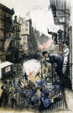 Patriots in the Making Artwork by William James Glackens