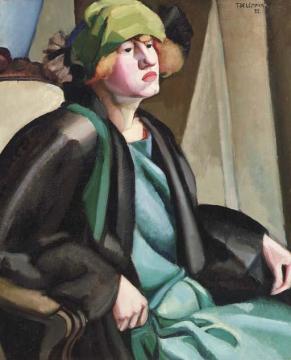 The Gypsy Artwork by Tamara De Lempicka
