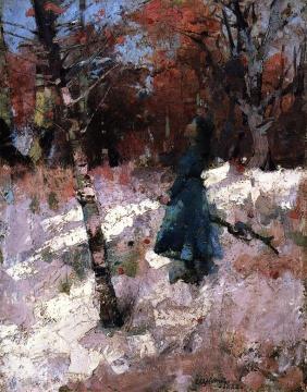 Autumn Artwork by Edward Atkinson Hornel