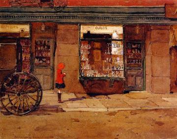 The Curio Shop Artwork by Felice Waldo Howell