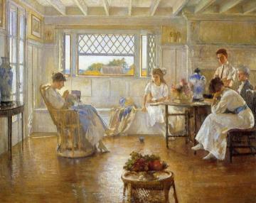 My Family Artwork by Edmund Tarbell