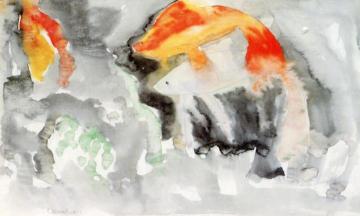 Fish Series No. 5 Artwork by Charles Demuth