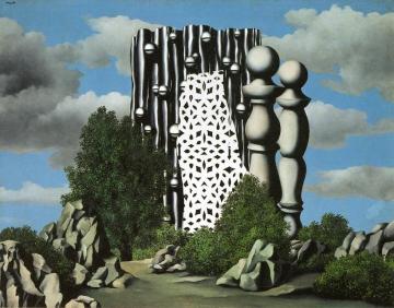 L'Annonciation Artwork by Rene Magritte