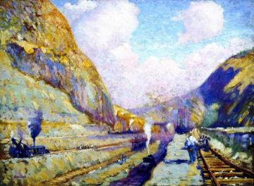 In the Cut, Contractors Hill Artwork by Alson Skinner Clark