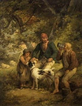 The Peasants' Repast Artwork by George Morland