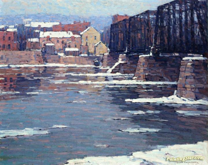 The Bridge At New Hope Artwork by John Folinsbee