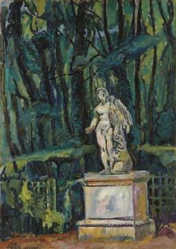 Versailles. Statue Artwork by Pyotr Konchalovsky