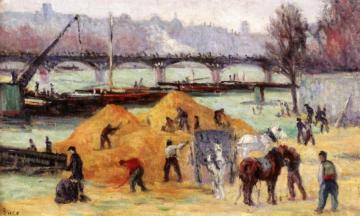 Building Site on the Banks of the Seine Artwork by Maximilien Luce