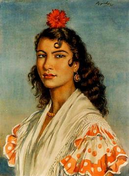 Gypsy Artwork by George Owen Wynne Apperley