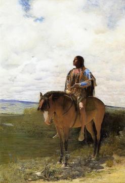 The Sioux Brave Artwork by George de Forest Brush