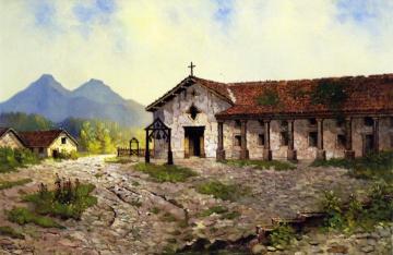 Mission San Rafael Arcángel Artwork by Edwin Deakin