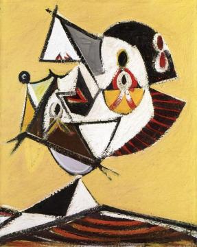 Portrait Artwork by Arshile Gorky