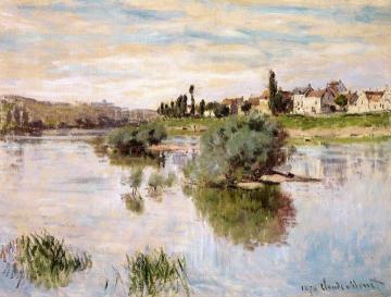 The Seine at Lavacourt Artwork by Claude Oscar Monet