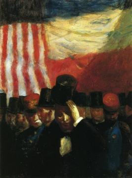 The Reception Artwork by Guy Pene Du Bois