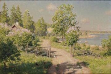 Summer Idyll Artwork by Johan Krouthén