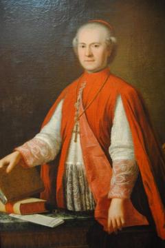 Cardinal Vicario Conte della Somaglia Artwork by Gaspare Landi
