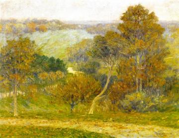 Hill and Hollow Artwork by Lewis Henry Meakin