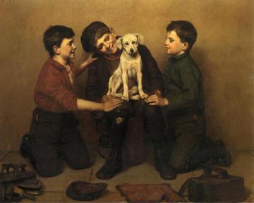 The Foundling Artwork by John George Brown