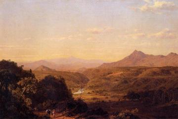 Scene among the Andes Artwork by Frederic Edwin Church