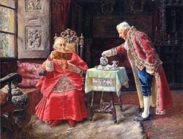 A Watchful Eye Artwork by Jose Gallegos y Arnosa