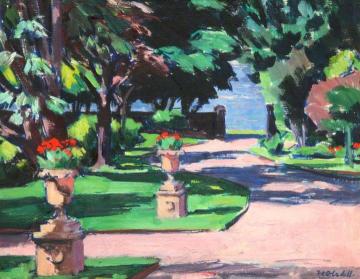 The Sea Avenue Artwork by Francis Campbell Boileau Cadell