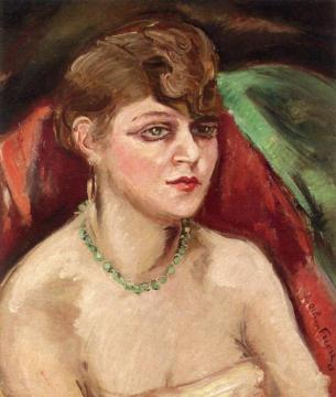 Woman's Head, Lilette Artwork by Emile-othon Friesz