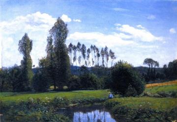 View near Rouelles Artwork by Claude Oscar Monet