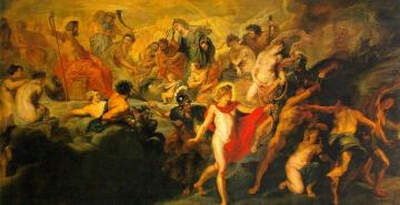 The Council of the Gods Artwork by Peter Paul Rubens