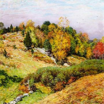 The Passing Glory Artwork by Willard Leroy Metcalf