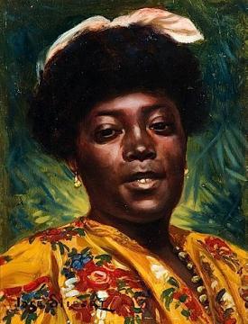 Jeune Mauresque Artwork by José Silbert