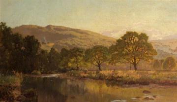 River Landscape Artwork by David Bates
