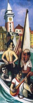 Italian Fantasy Artwork by Max Beckmann