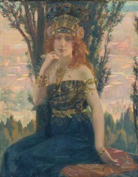 Helen Of Troy Artwork by Gaston Bussiere