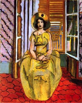 The Yellow Dress Artwork by Henri Matisse