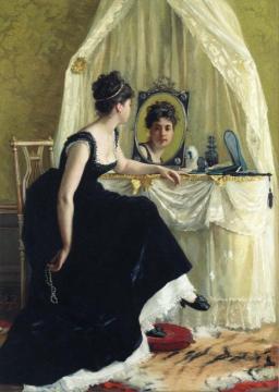 Vanity Artwork by Gustave-Leonard de Jonghe