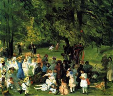 May Day In Central Park Artwork by William James Glackens