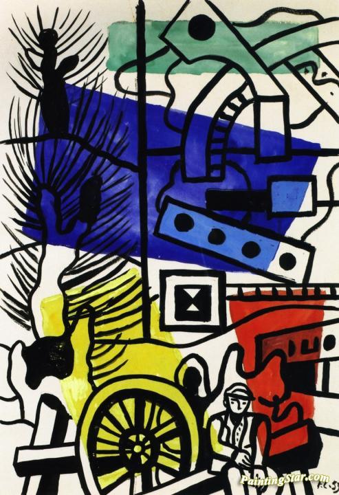 Composition Artwork by Fernand Léger