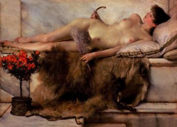 In The Tepidarium Artwork by Sir Lawrence Alma Tadema