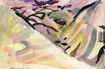 Rocky Mountains, Yosemite Artwork by William Zorach