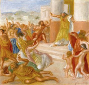 Oedipus Rex Artwork by Pierre Auguste Renoir